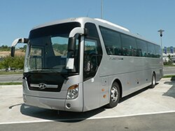 Hyundai Universe Luxury. Аренда автобуса в Краснодаре. Заказ автобуса Краснодар